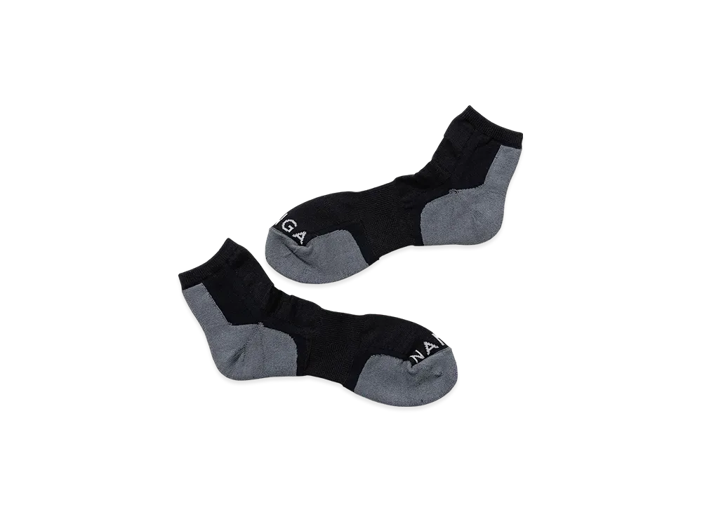 NANGA High Compression Short Socks "Black"