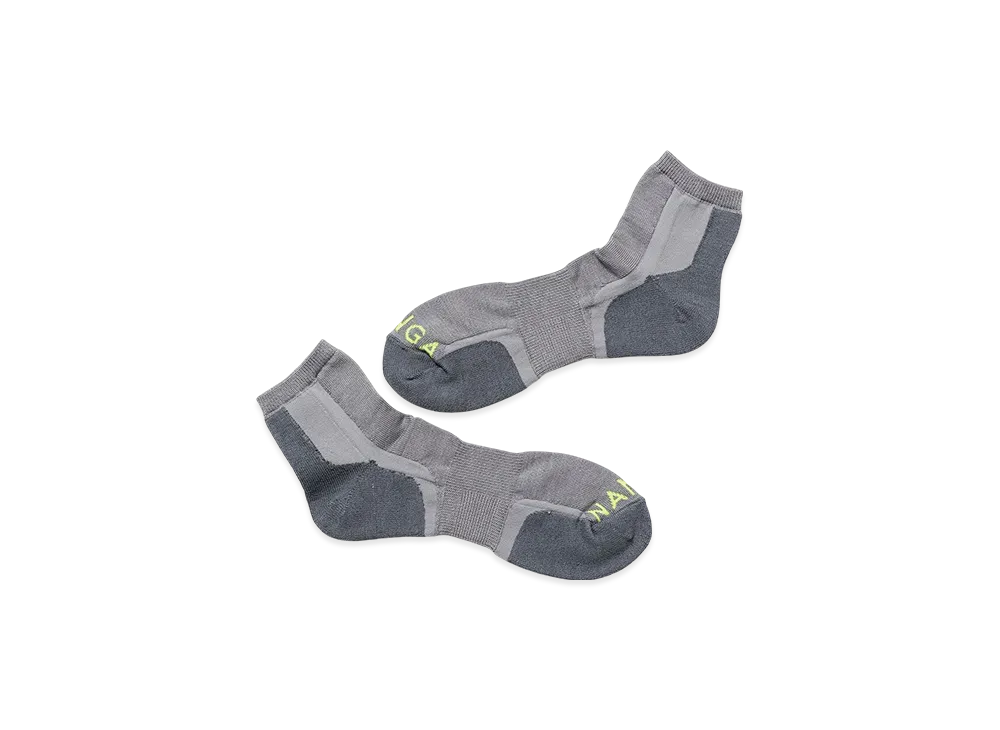 NANGA High Compression Short Socks "Gray"