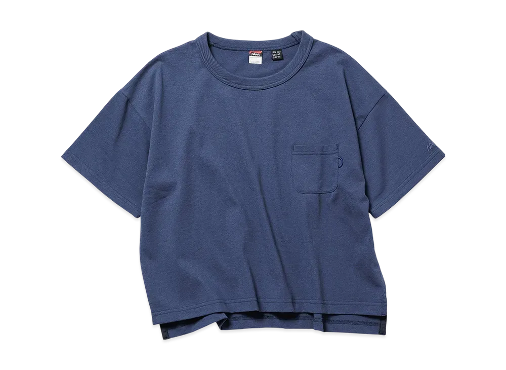 NANGA Eco Hybrid Tee W(Women) "Navy"