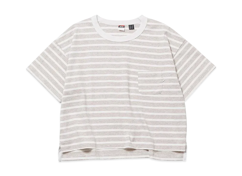 NANGA Eco Hybrid Border Tee W(Women) "White"