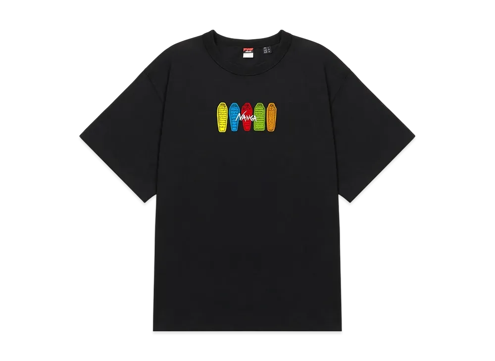 NANGA Eco Hybrid Tee (SB PT) "Black"