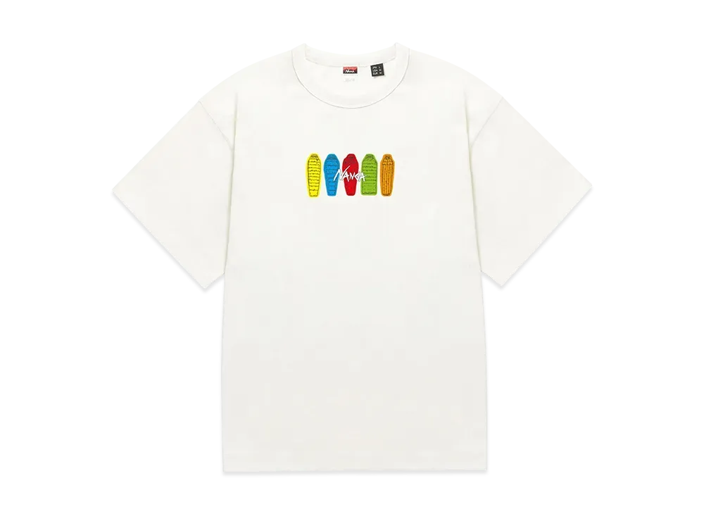 NANGA Eco Hybrid Tee (SB PT) "White"
