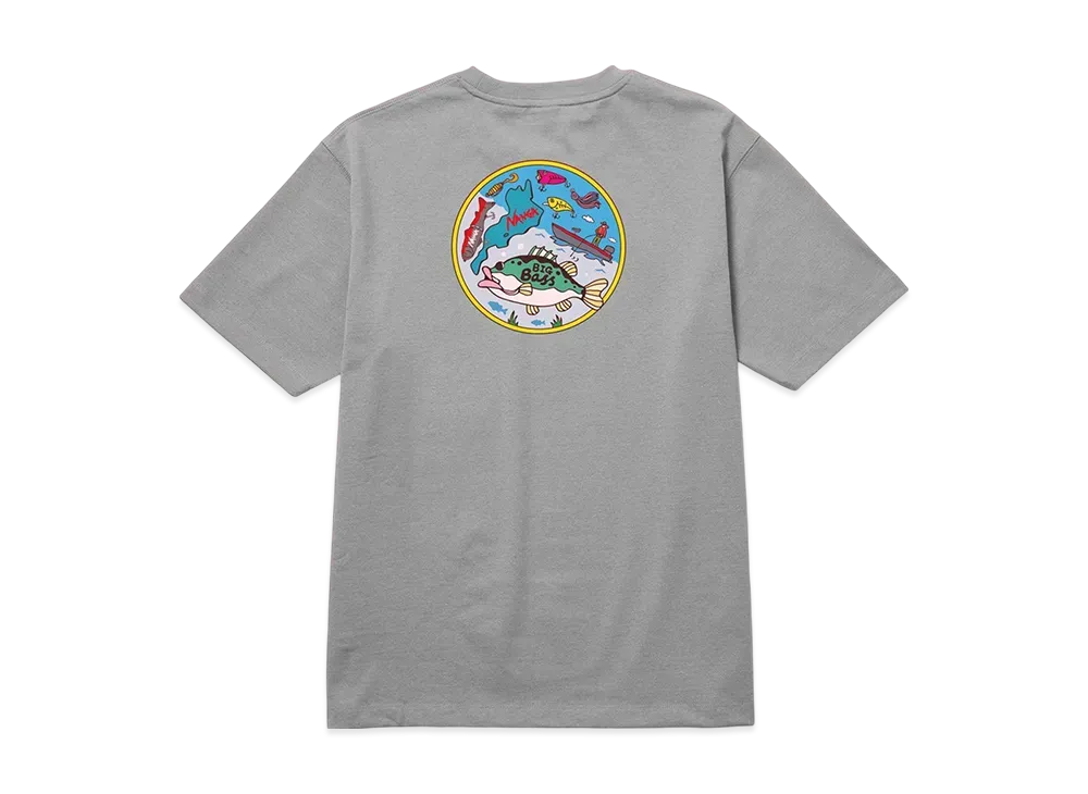 NANGA Eco Hybrid Tee (BWK PT) "L.Gray"