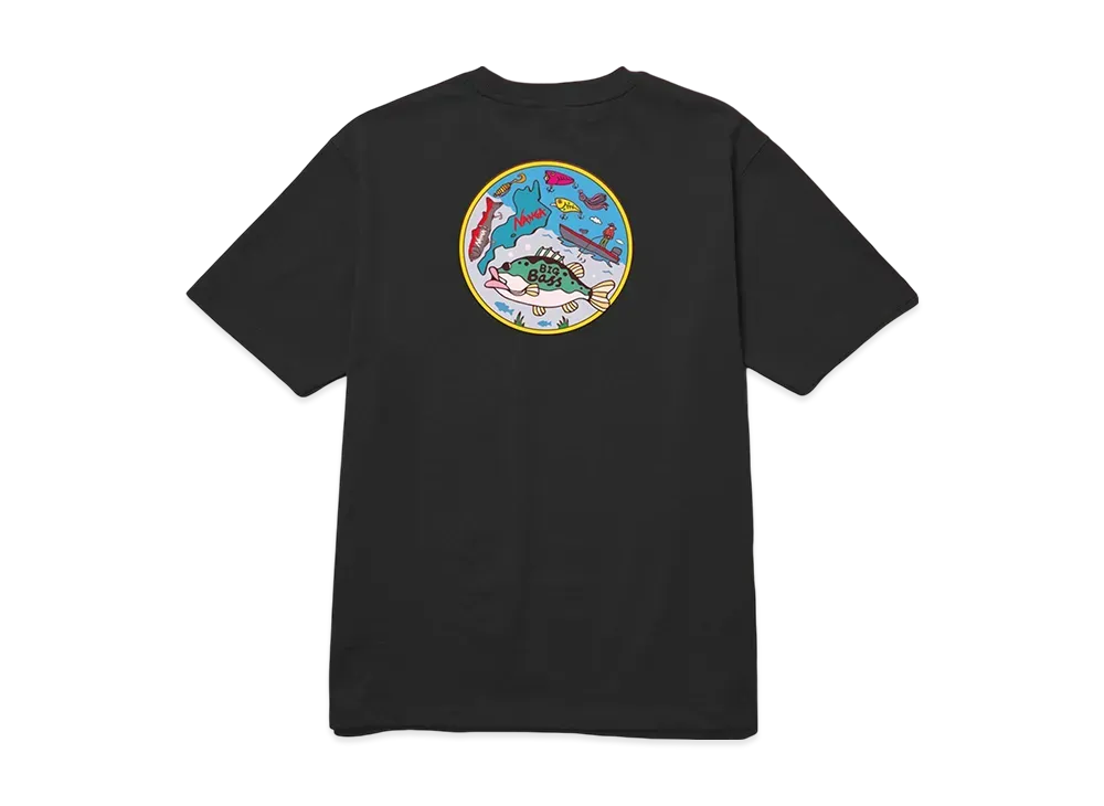 NANGA Eco Hybrid Tee (BWK PT) "Black"