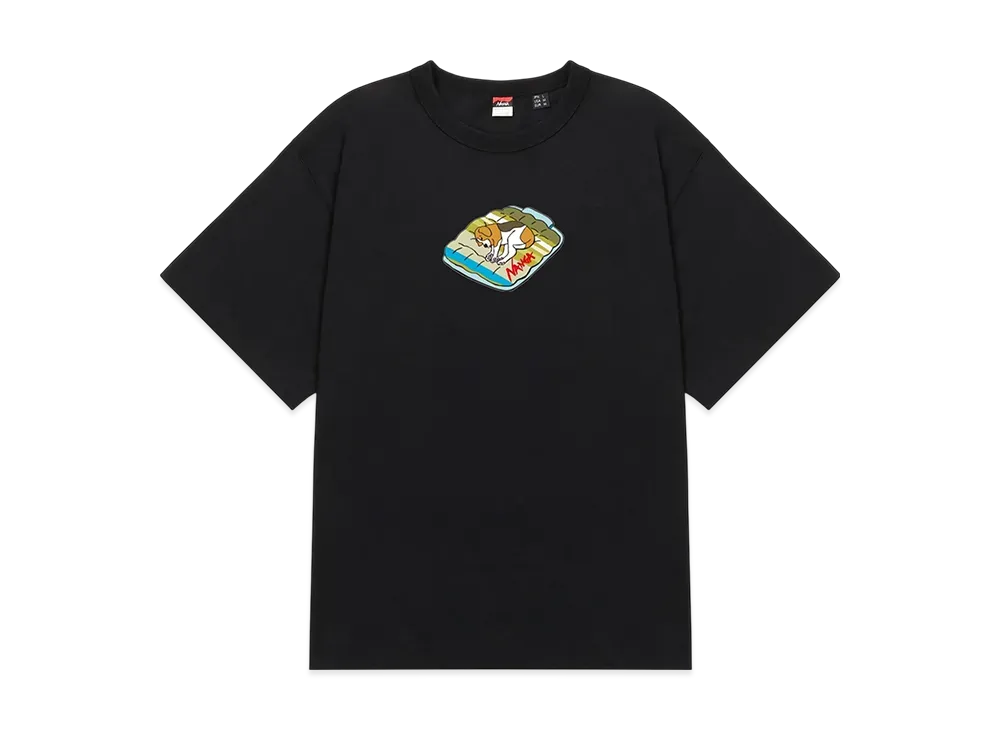 NANGA Eco Hybrid Tee (DOG PT) "Black"