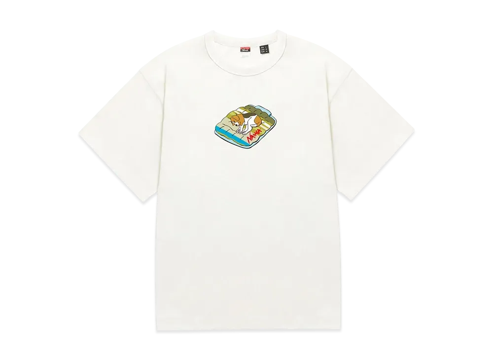 NANGA Eco Hybrid Tee (DOG PT) "White"