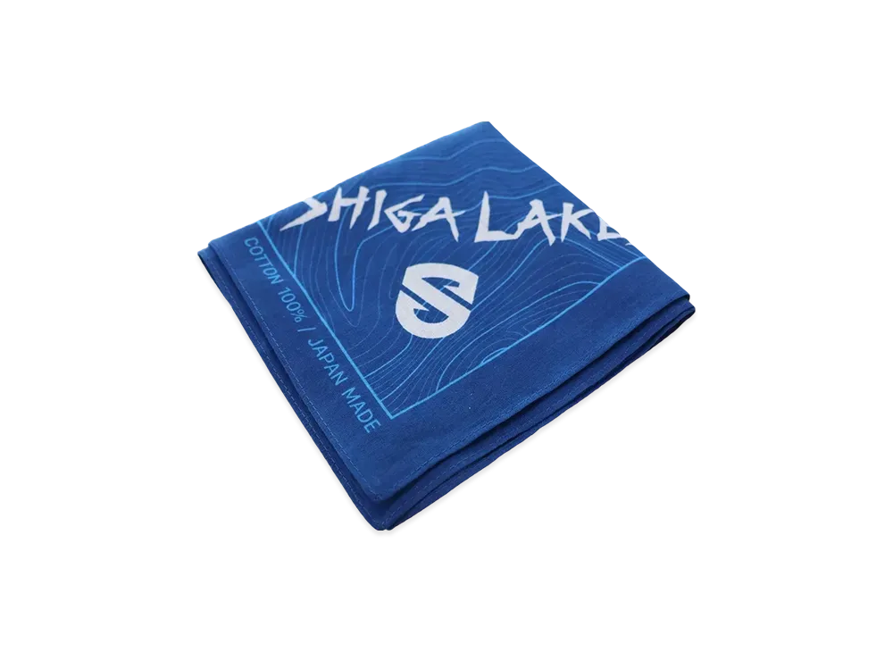 NANGA x Shiga Lakes Bandana "Blue"
