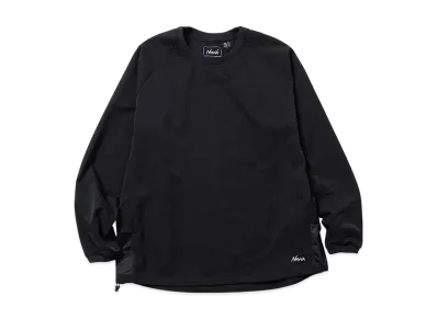 NANGA Dotair Comfy L/S Tee(Unisex) "Black"