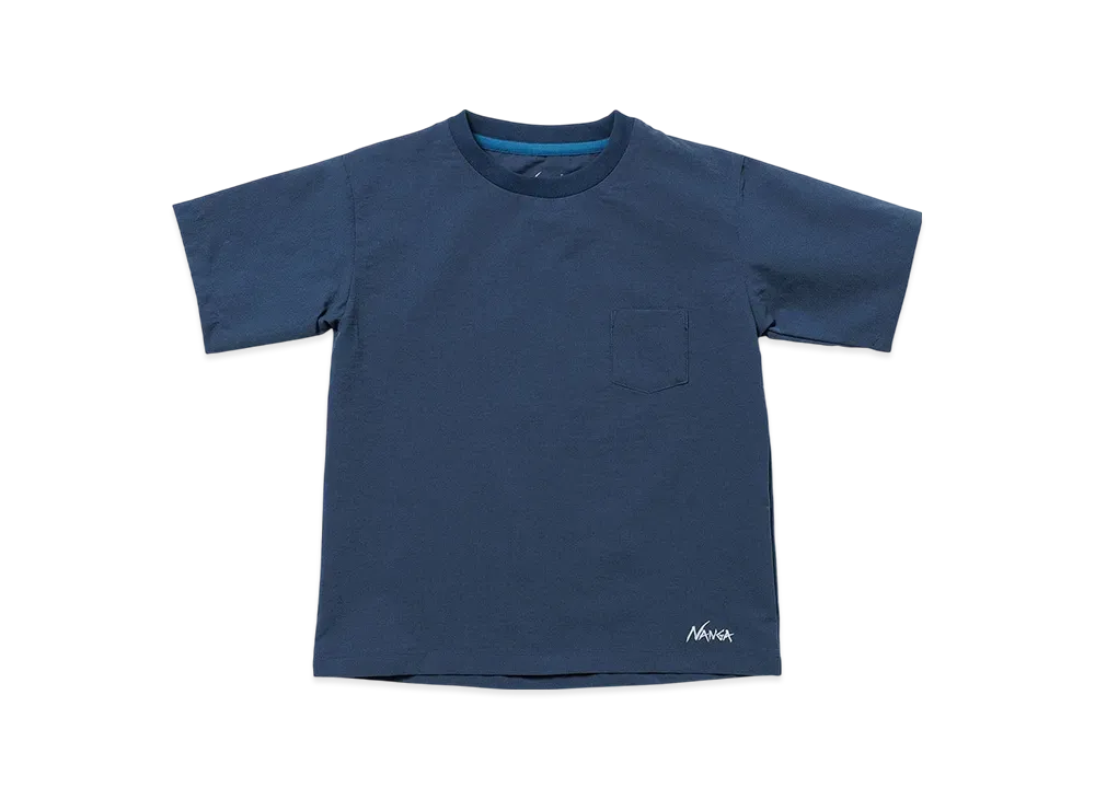 NANGA Dotair Kids Tee "Blue"