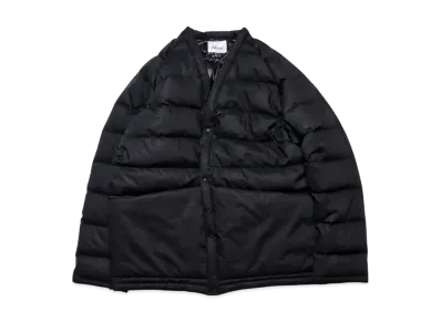 NANGA Cotton Peach Down Hanten "Black"