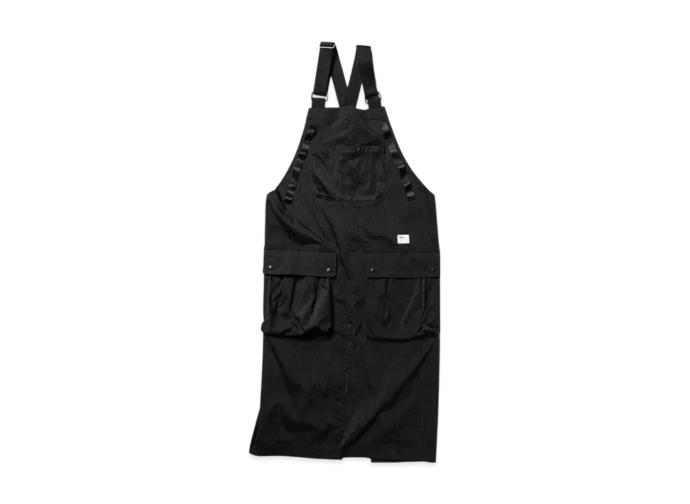 NANGA Apron Bonfire Ripstop Field "Black"