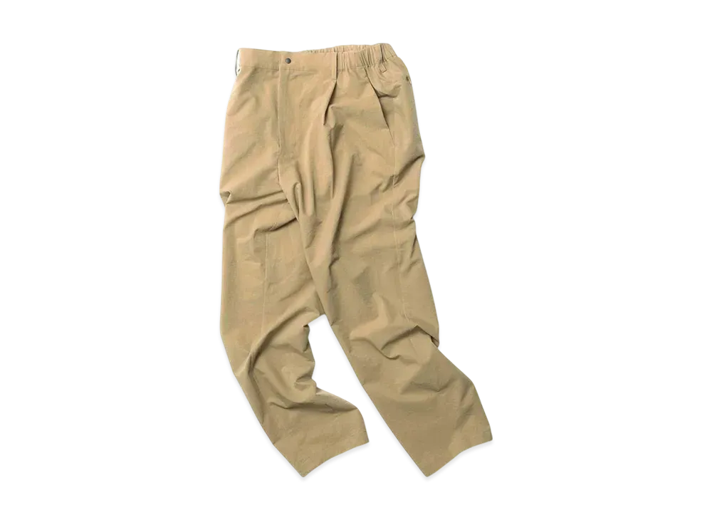 NANGA Outdoor Comfit Tuck Tarp Pants "Beige"