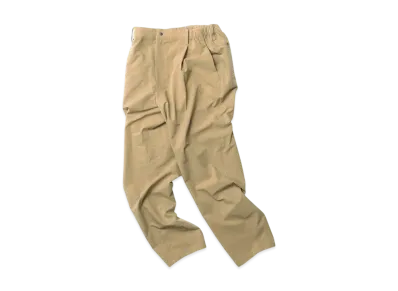 NANGA Outdoor Comfit Tuck Tarp Pants "Beige"