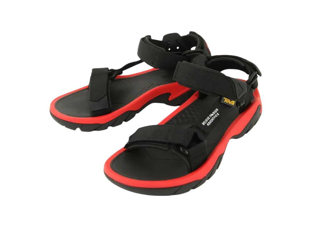 NANGA x Teva Sandals "BlackRed"