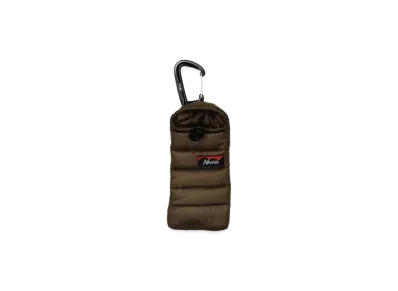 NANGA Smartphone Case Mini Sleeping Bag Carabiner "Brown"