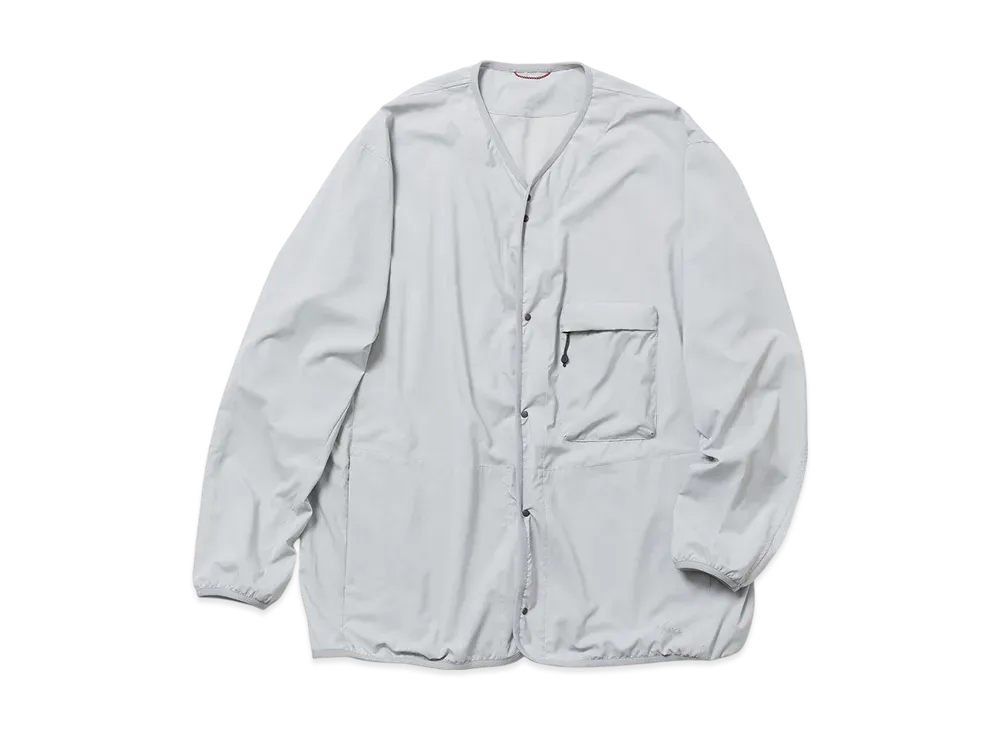 NANGA Plc Excursion Cardigan(Men) "LightGray"