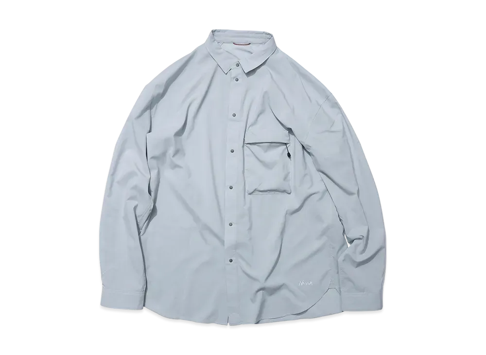 NANGA Plc Excursion Shirt(Men) "LightBlue"