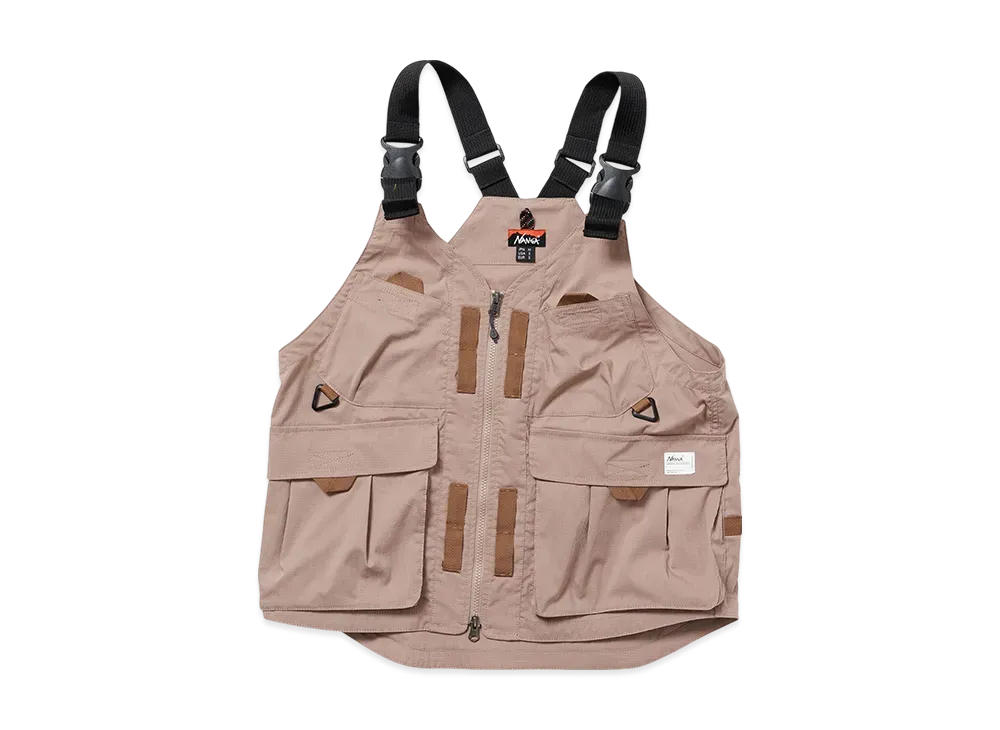 NANGA Hinoc Ripstop Ut Vest "Moca"