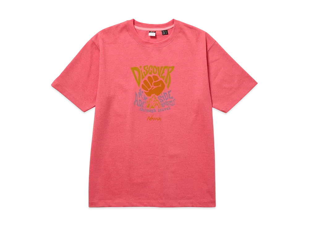 NANGA Ecohybrid Tee(Dcv Pt) "Pink"
