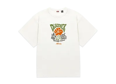 NANGA Ecohybrid Tee(Dcv Pt) "White"