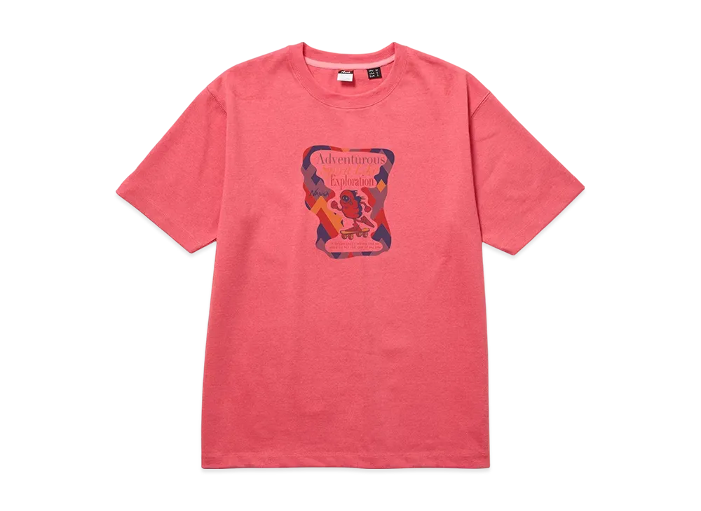 NANGA Ecohybrid Tee(Sbm Pt) "Pink"