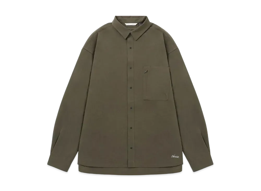 NANGA Comfy L/S Shirt "Khaki"