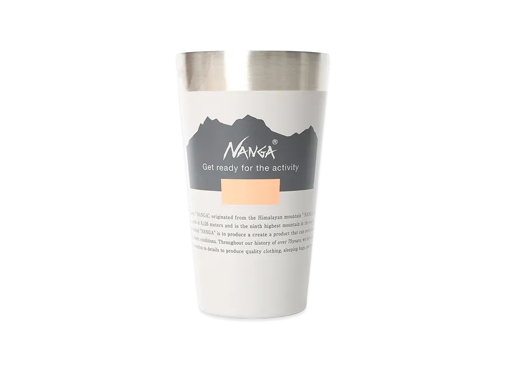 NANGA x STANLEY Stacking Vacuum Pints "Gray"