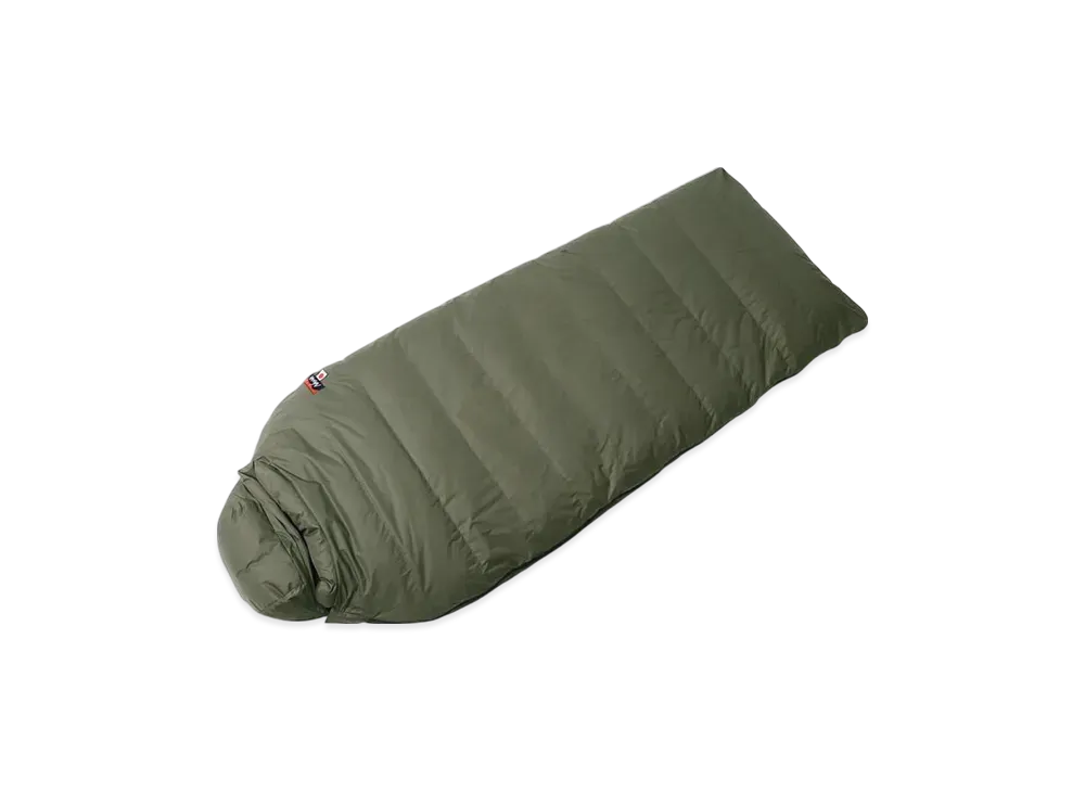 NANGA Aurora Tex Square Foot 600 STD Sleeping Bag Made In Japan "Khaki"