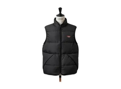 NANGA Light Weight Playland DownVest Made In Japan "Black"