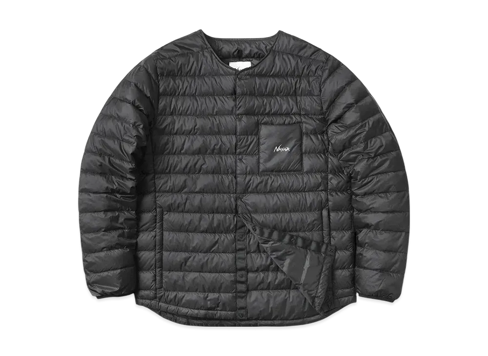 NANGA Down Cardigan "Black"