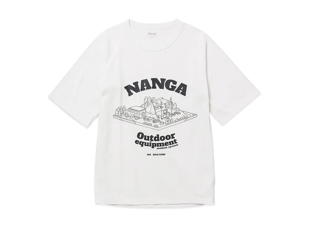 NANGA Dry Mix Oems Tee #2 "White"