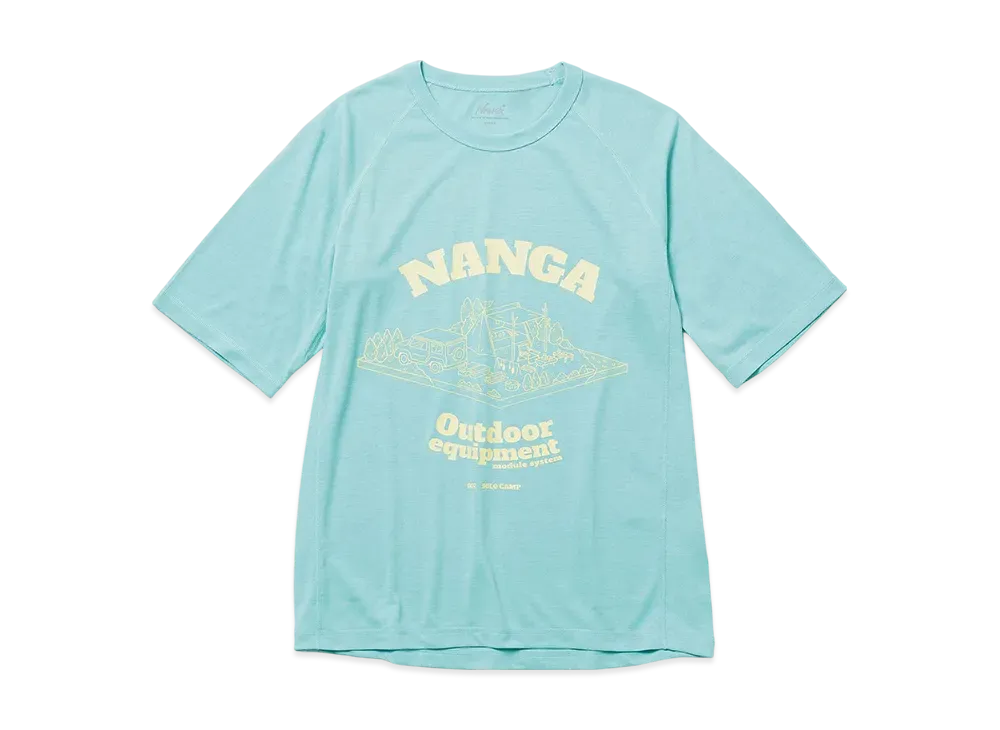 NANGA Dry Mix Oems Tee #2 "Turquoise"