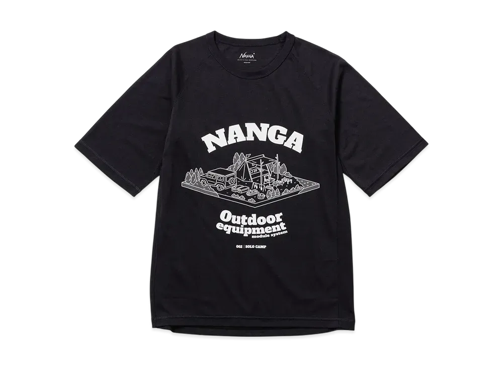 NANGA Dry Mix Oems Tee #2 "Black"
