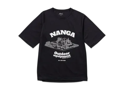 NANGA Dry Mix Oems Tee #2 "Black"
