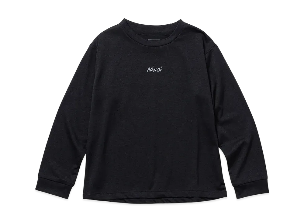 NANGA Airflex Kids L/S Rash Guard "Black"