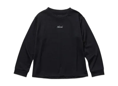 NANGA Airflex Kids L/S Rash Guard "Black"