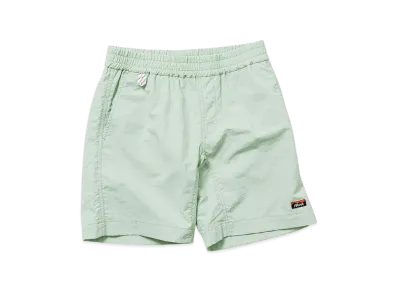 NANGA Nylon Tusser Kids Easy Shorts "LightGreen"