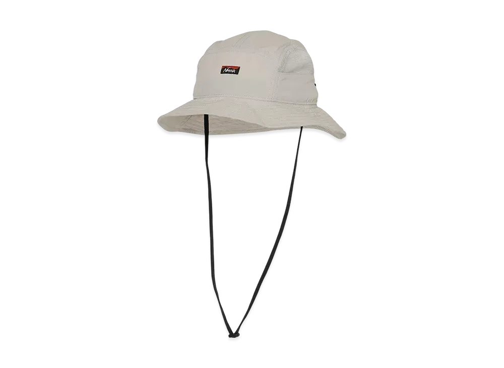 NANGA Nylon Tusser Kids Hat "Ivory"