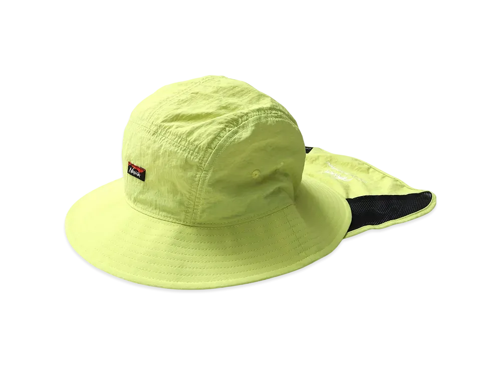 NANGA Nylon Tusser Sunshade Hat "Lime"