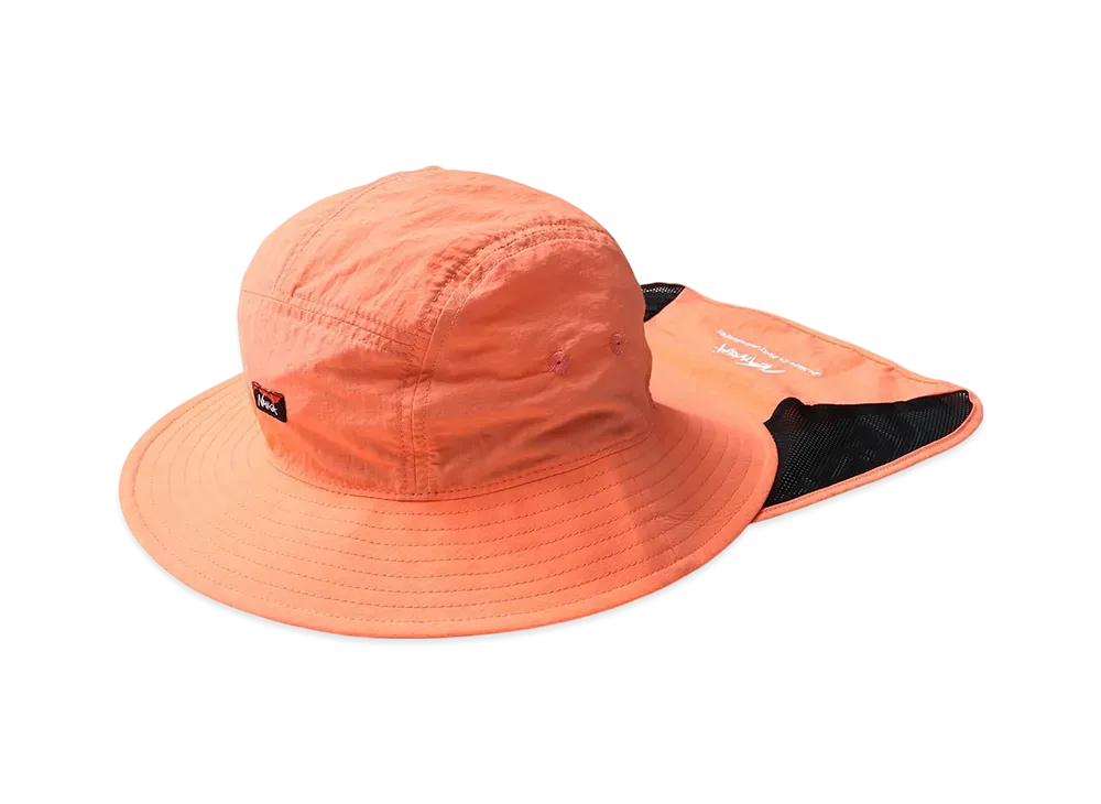 NANGA Nylon Tusser Sunshade Hat "Orange"