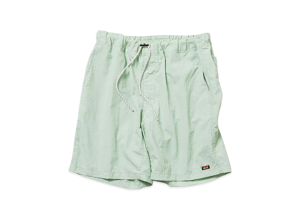 NANGA Nylon Tusser Easy Shorts "LightGreen"