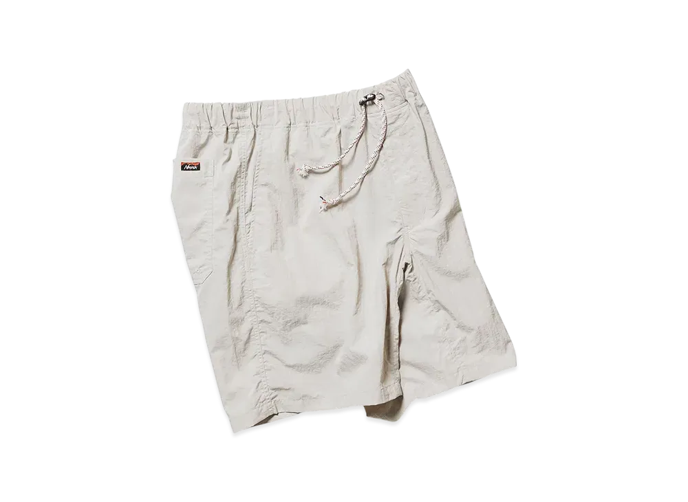 NANGA Nylon Tusser Easy Shorts "Ivory"