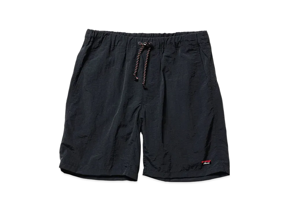 NANGA Nylon Tusser Easy Shorts "Black"