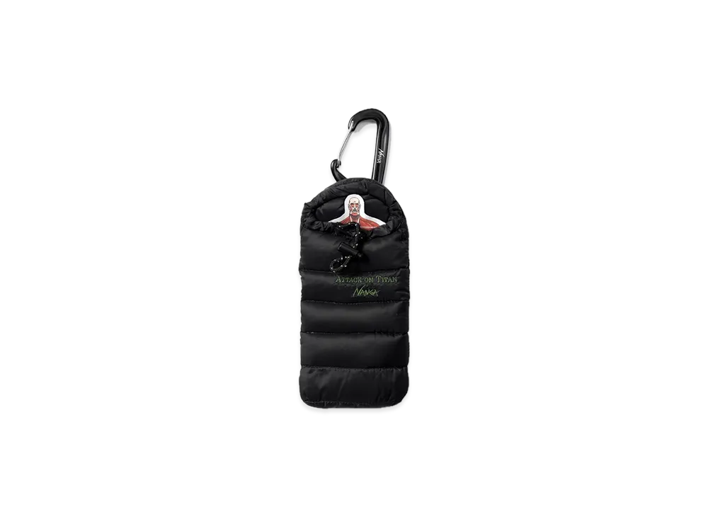 NANGA x Attack on Titan Mini Sleeping Bag+cleaner "Black"