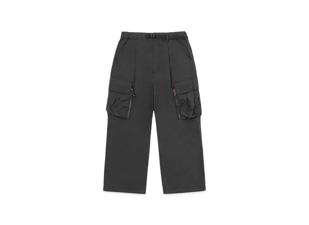 NANGA Hinoc Takibi Ripstop Field Cargo Pants "Black"