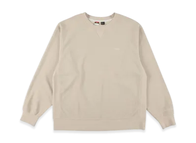 NANGA Dry Mix Terry Crew Sweat Fleece "Ivory"