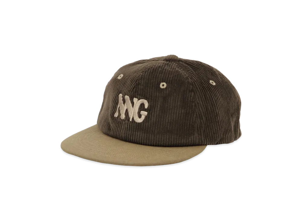 NANGA Corduroy NNG Logo Cap "Khaki"