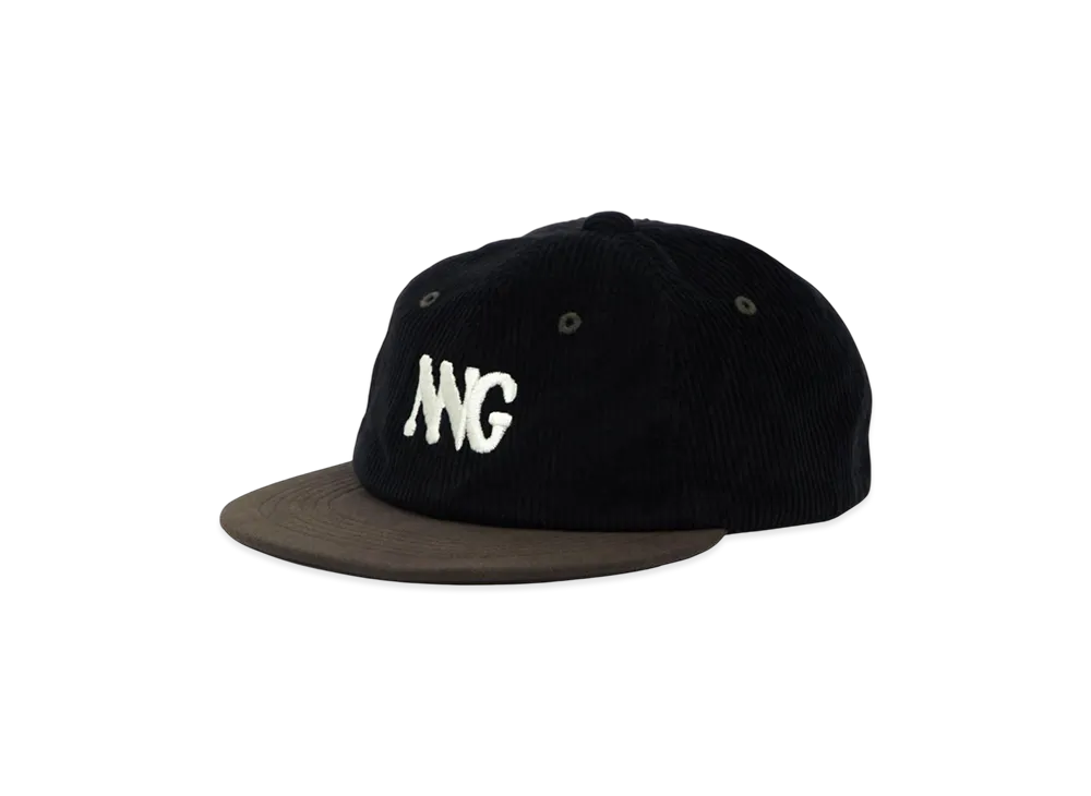NANGA Corduroy NNG Logo Cap "Black"