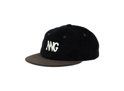 NANGA Corduroy NNG Logo Cap "Black"