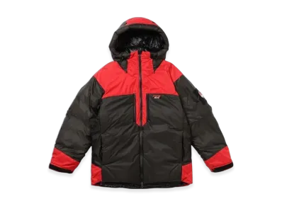 NANGA 30th Anniversary Aurora Tex Combi Down Jacket "Black/N.Red"